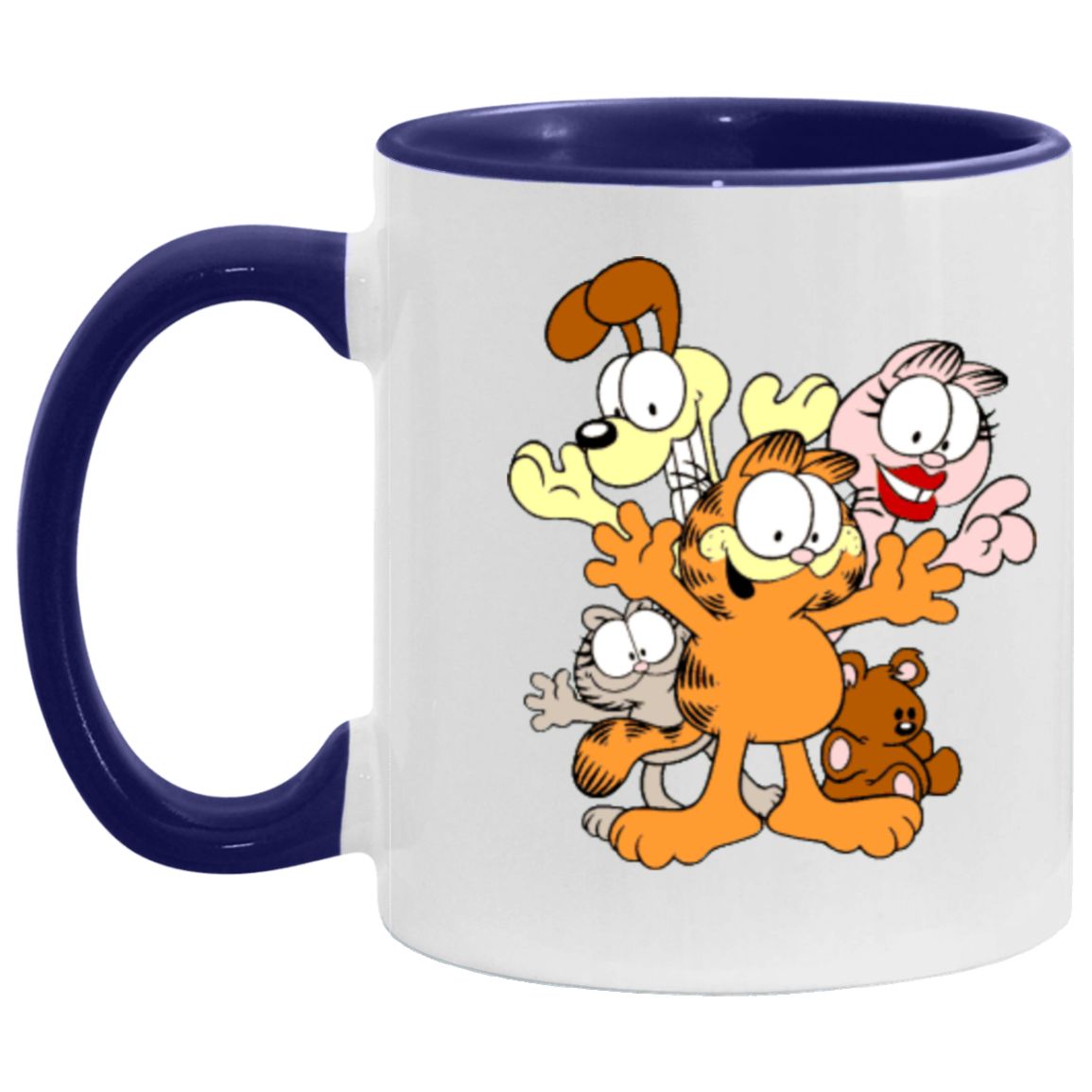 Garfield & Friends 11oz Accent Mug