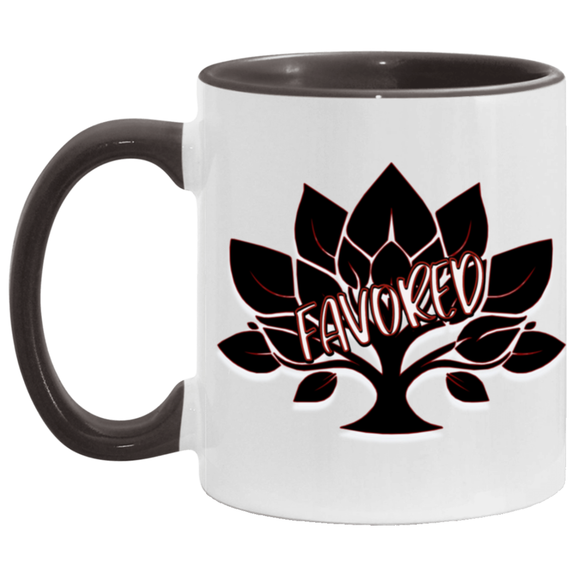 Favored Red 11oz Accent Mug