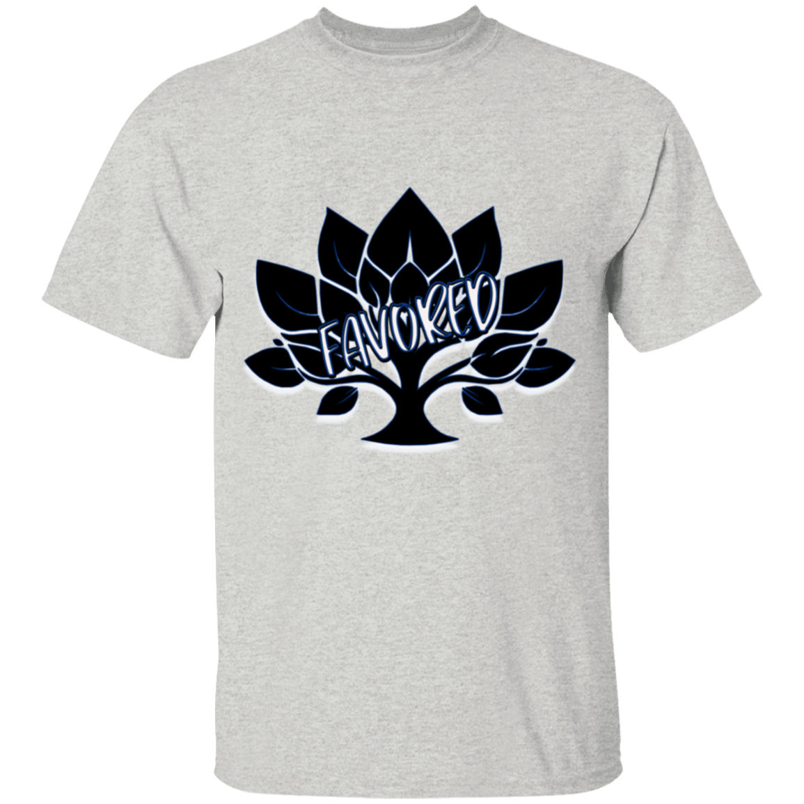 Favored Blue Youth 5.3 oz 100% Cotton T-Shirt