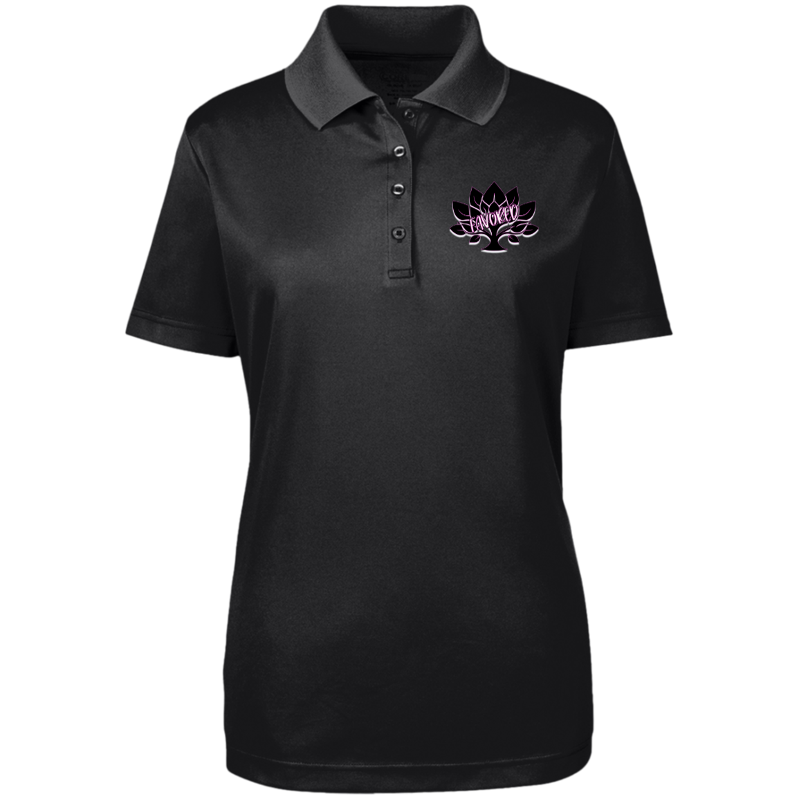 Pink Favored Core 365 Womens Origin Pique Polo