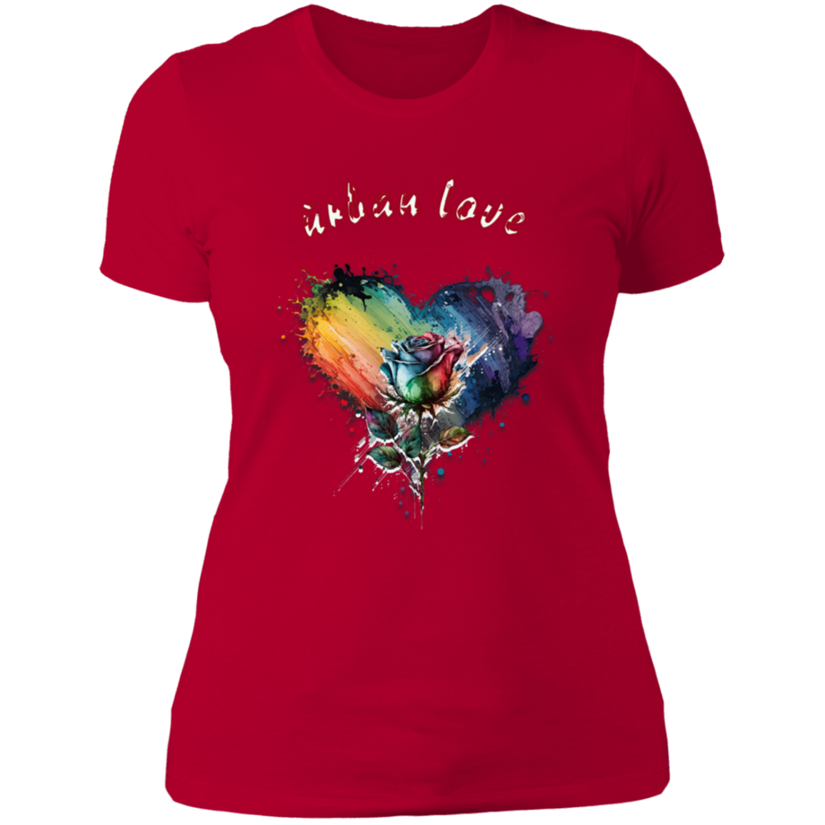 Urban Love Ladies' Boyfriend T-Shirt