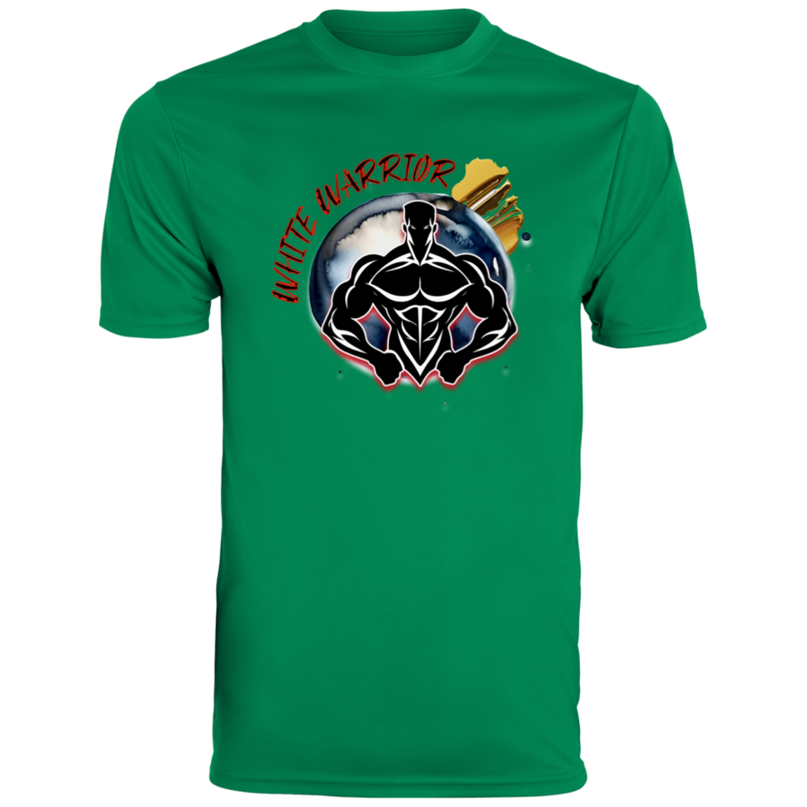 White Warrior 790 Men's Moisture-Wicking Tee