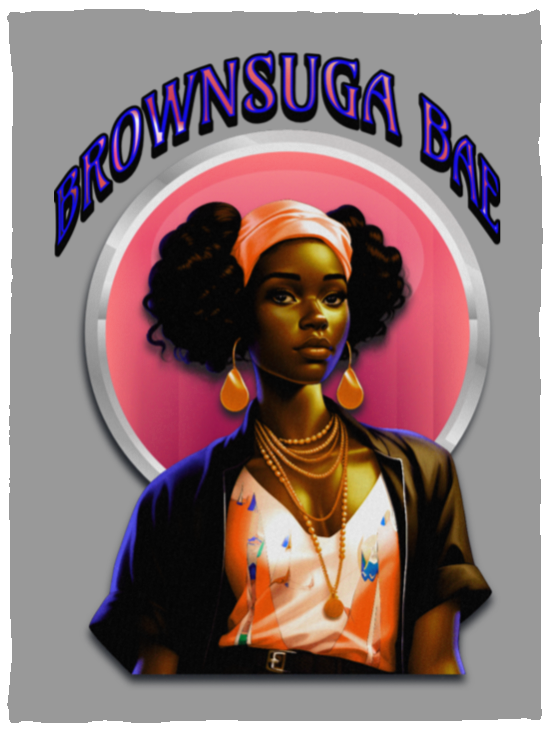 BrownSuga Bae Cozy Plush Fleece Blanket - 30x40