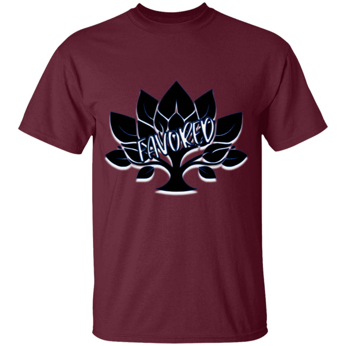 Favored Blue Youth 5.3 oz 100% Cotton T-Shirt