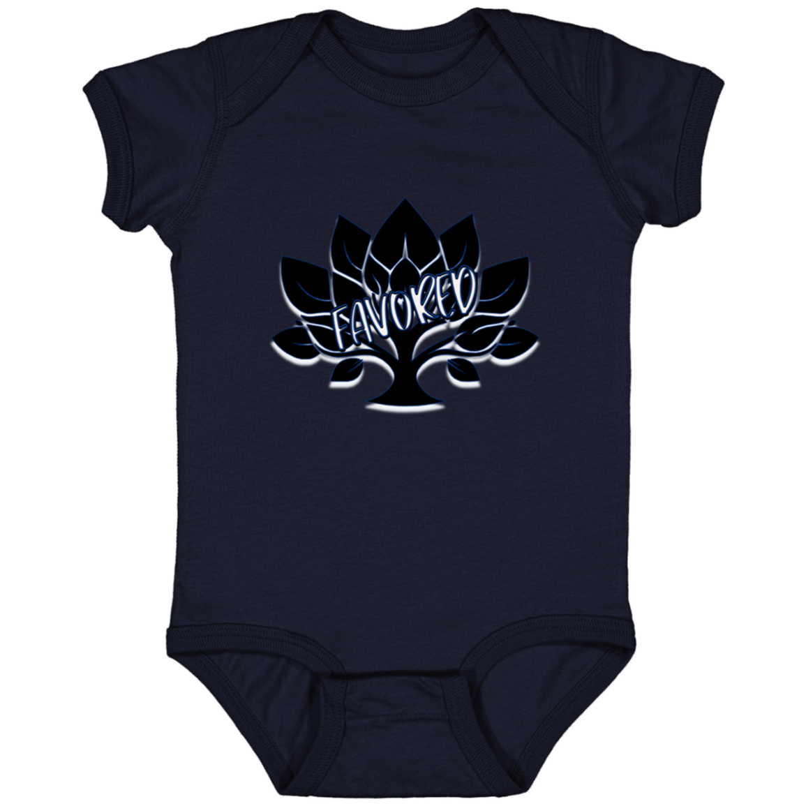 Blue Favored Infant Onesie Jersey Bodysuit