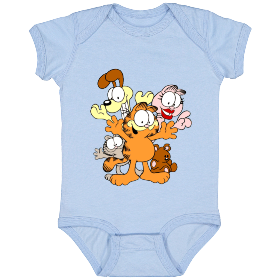 Garfield & Friends Infant Fine Jersey Bodysuit