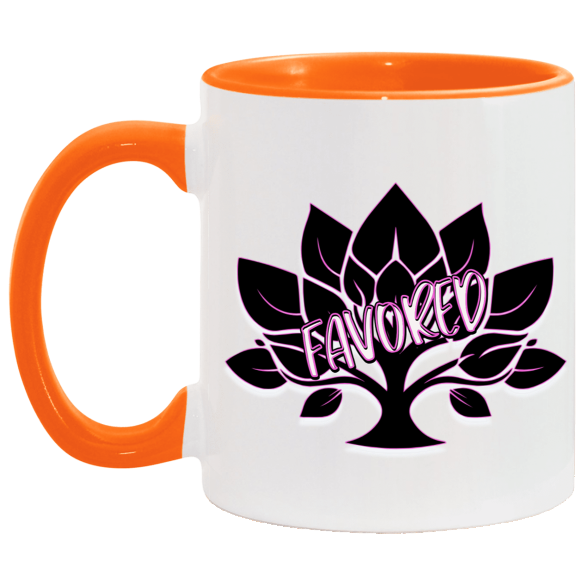 Favored Pink 11oz Accent Mug