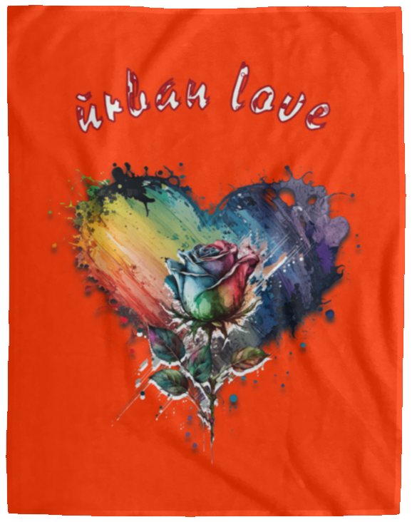Urban Love Cozy Plush Fleece Blanket - 60x80
