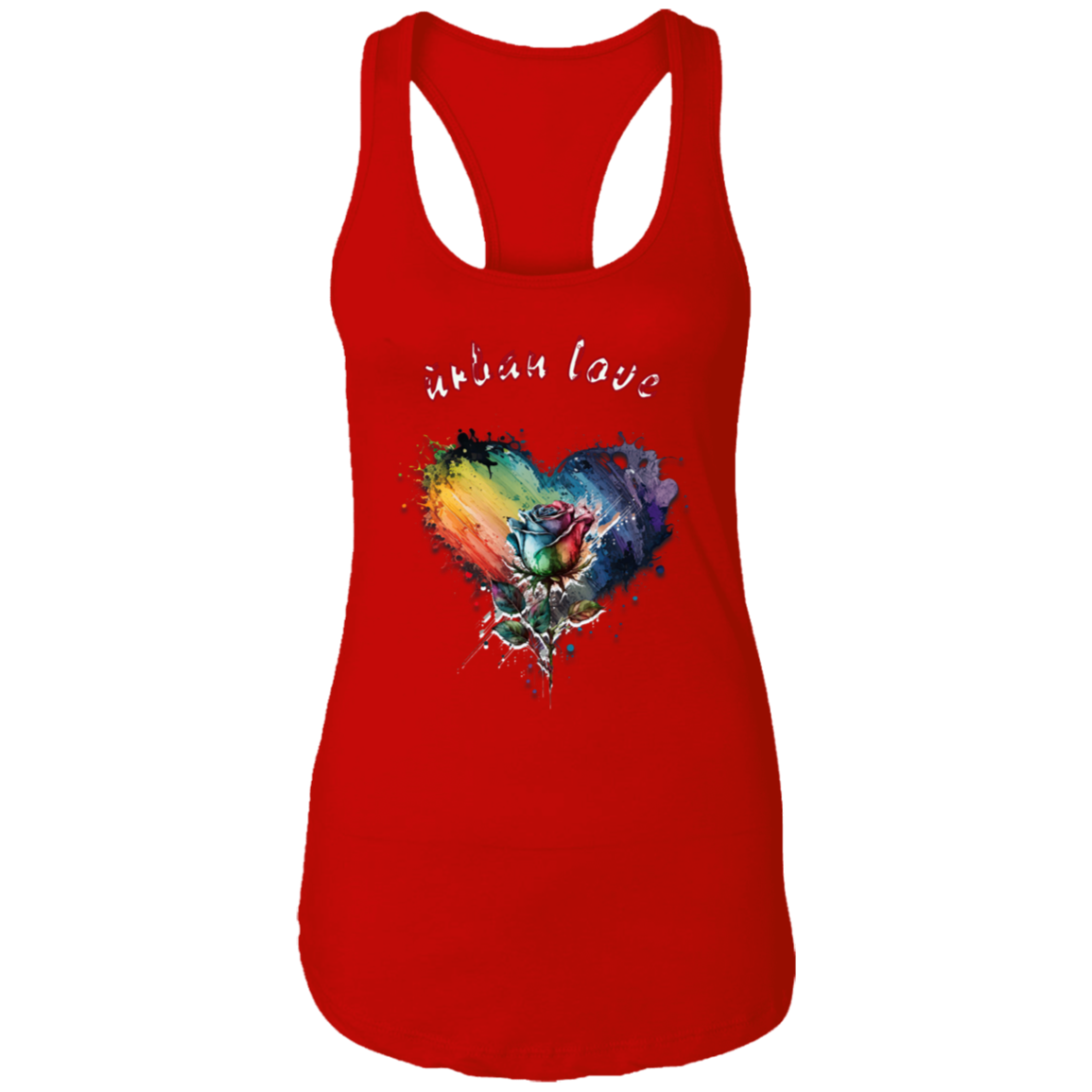Urban Love Ladies Ideal Racerback Tank Top