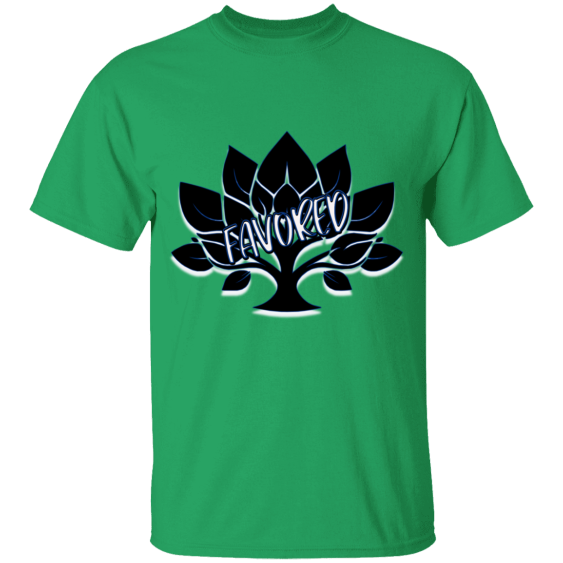 Favored Blue Youth 5.3 oz 100% Cotton T-Shirt