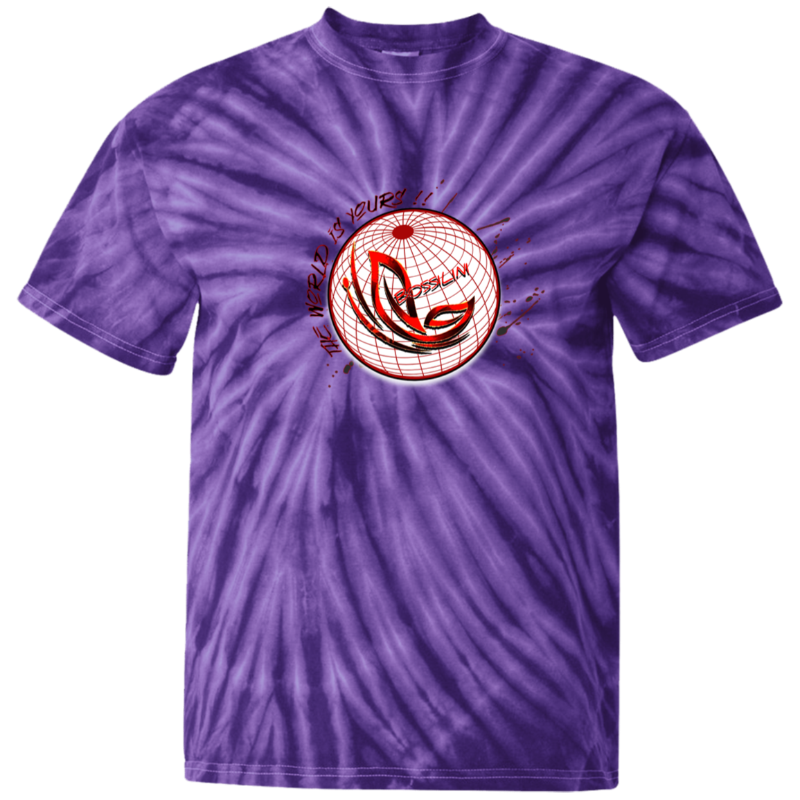 Bossilini 100% Cotton Tie Dye T-Shirt
