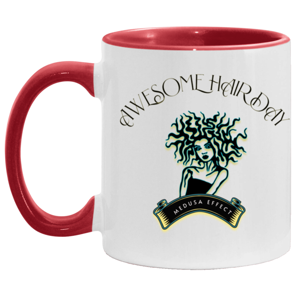 Awesome Hair Day 11oz Accent Mug