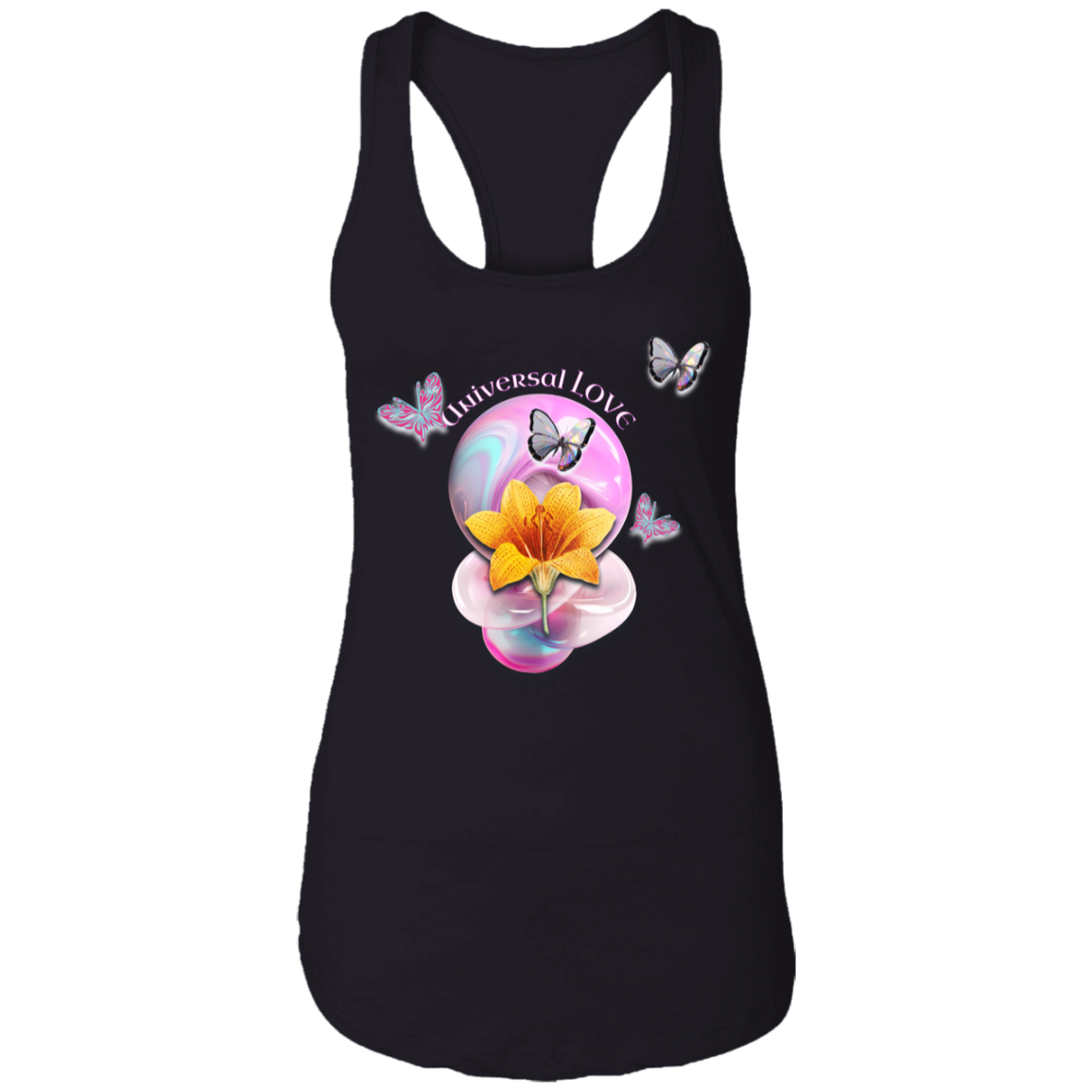 Universal Love Ladies Ideal Racerback Tank