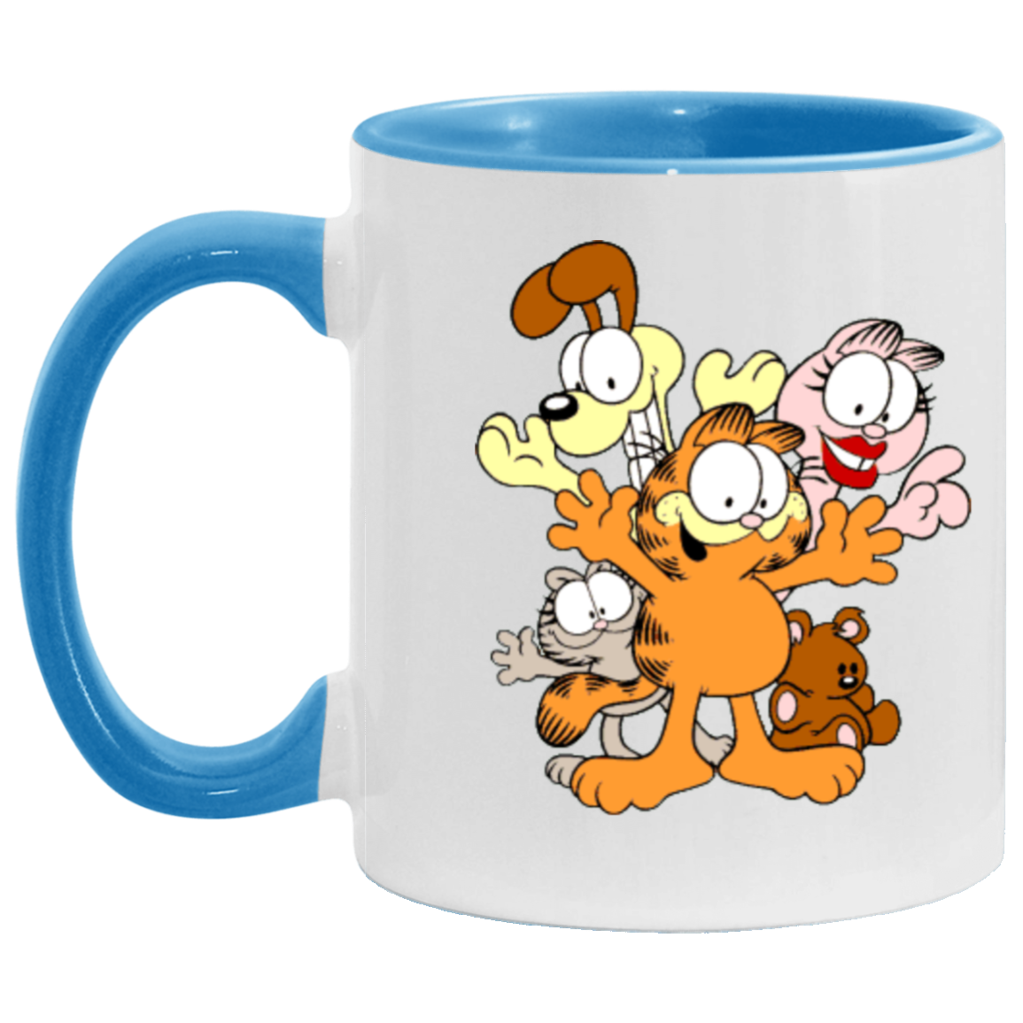 Garfield & Friends 11oz Accent Mug
