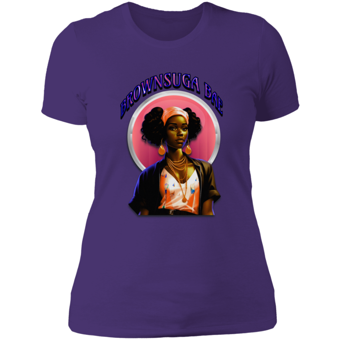 BrownSuga Bae Ladies' Boyfriend T-Shirt