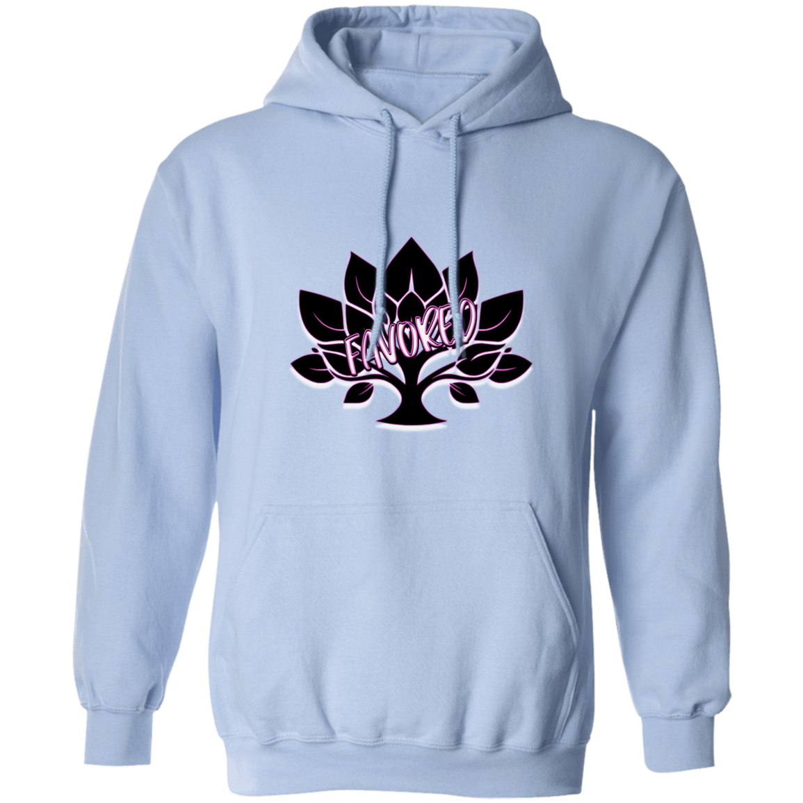 Pink Favored Gildan Unisex Pullover Hoodie