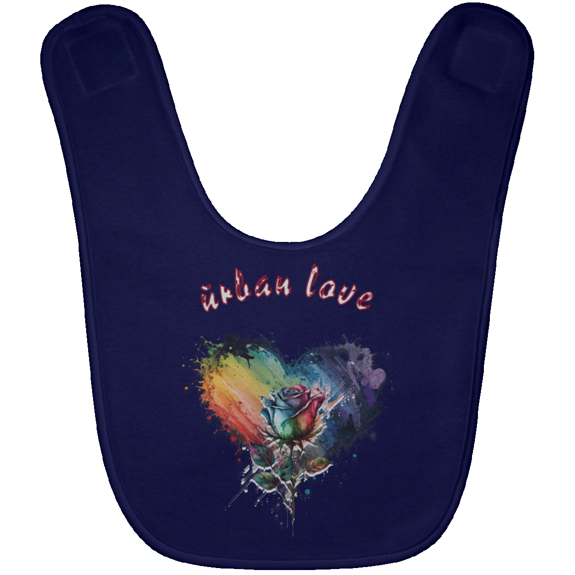 Urban Love Baby Bib