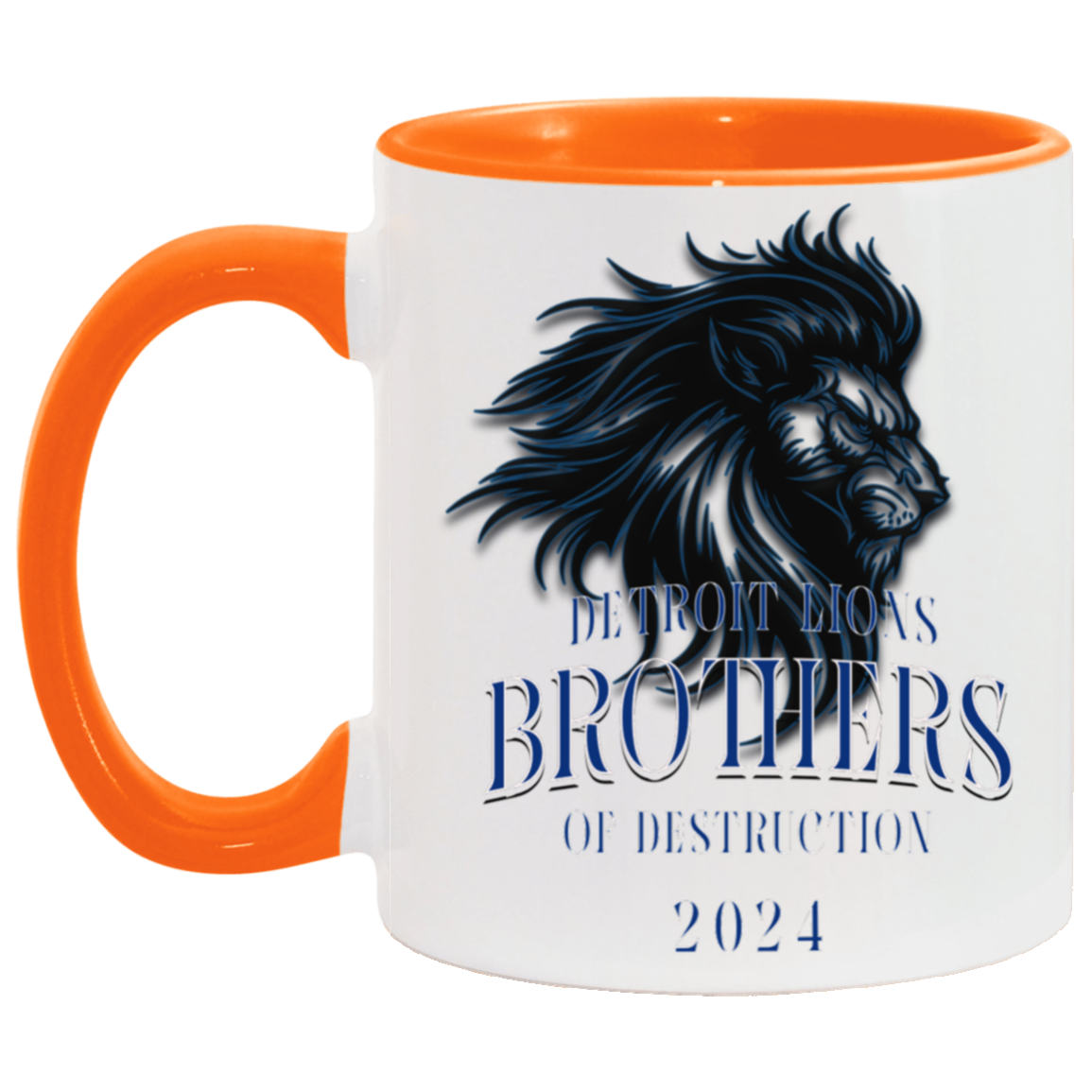 Detroit Lions Brothers of Destruction 11oz Accent Mug