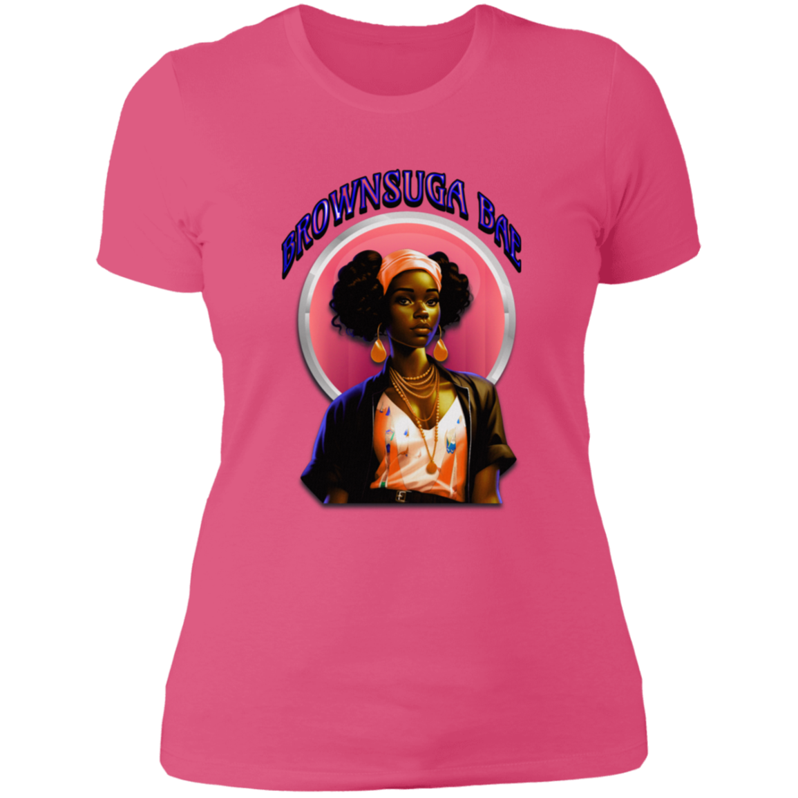 BrownSuga Bae Ladies' Boyfriend T-Shirt