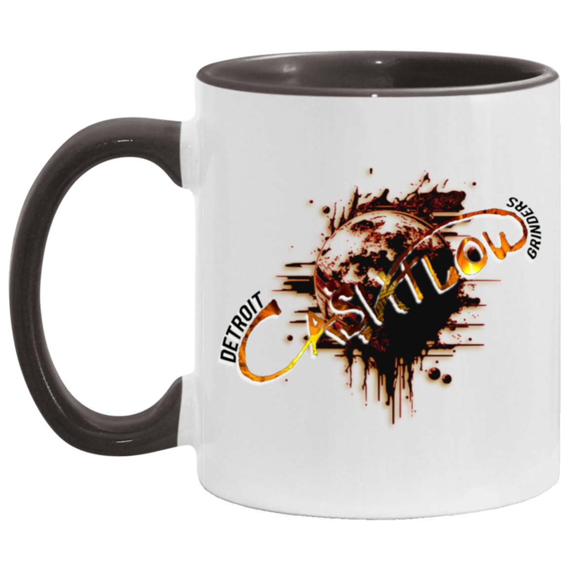 Detroit CashFlow Grinders 11oz Accent Mug