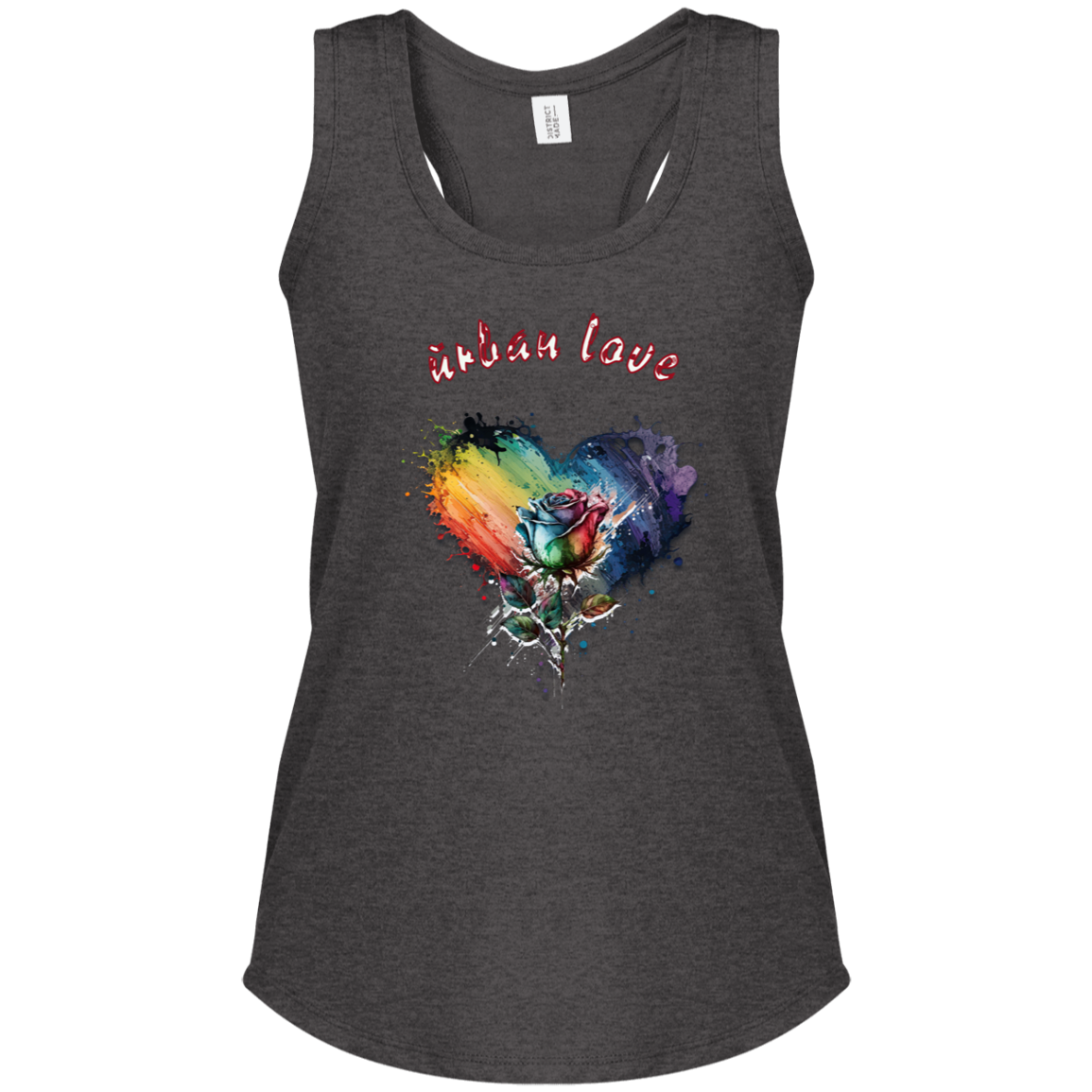 Urban Love Women's Perfect Tri Racerback Tank