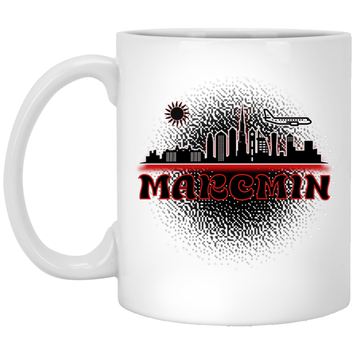Marcmin 11oz White Mug