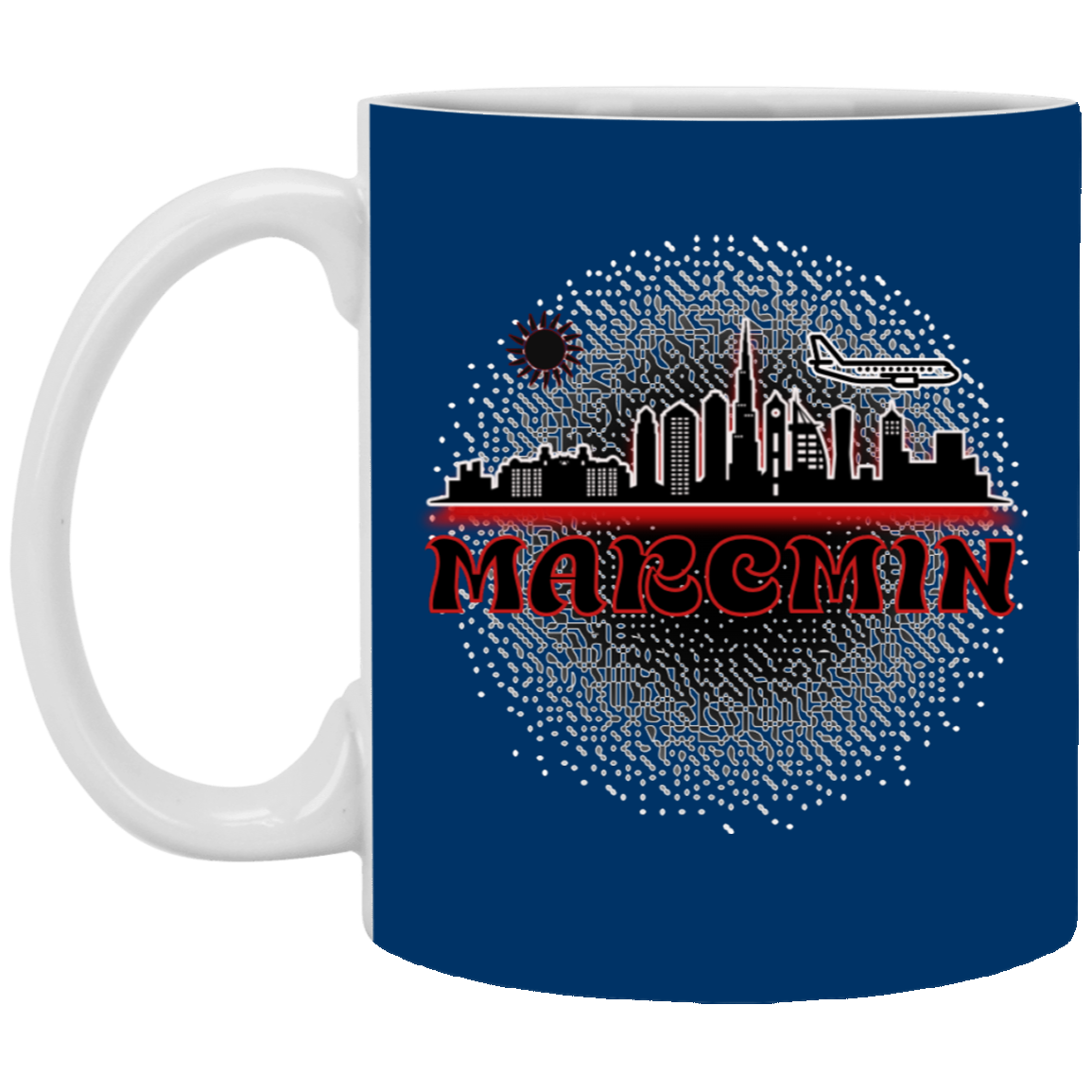 Marcmin 11oz White Mug