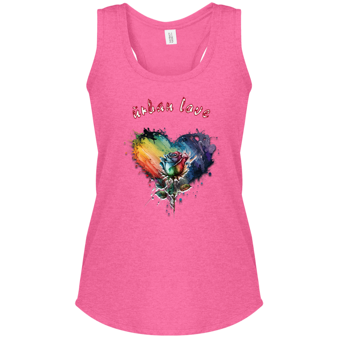 Urban Love Women's Perfect Tri Racerback Tank