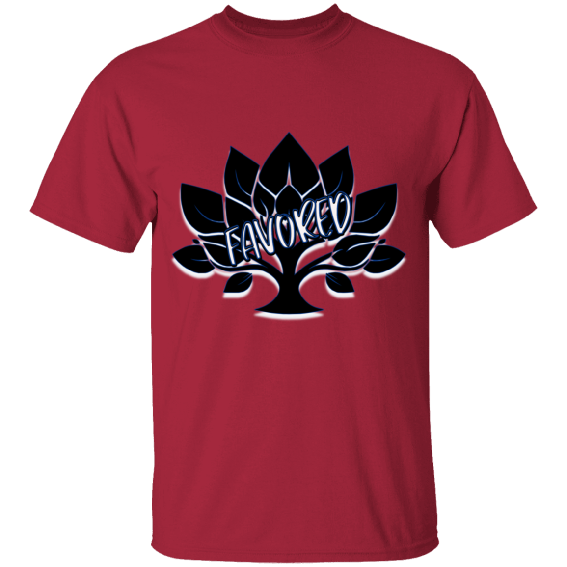 Favored Blue Youth 5.3 oz 100% Cotton T-Shirt