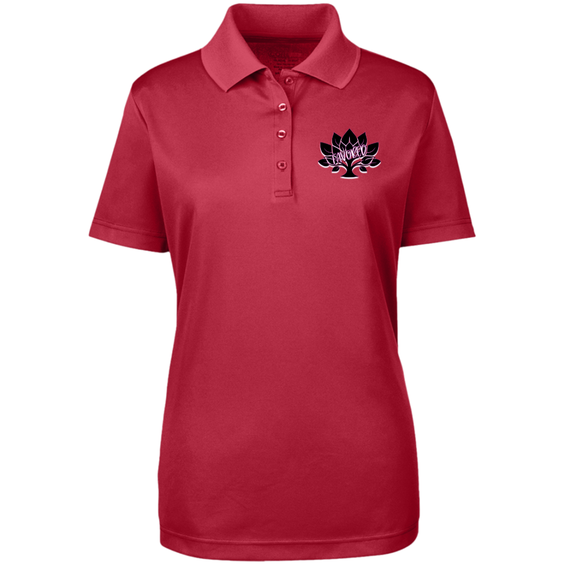 Pink Favored Core 365 Womens Origin Pique Polo