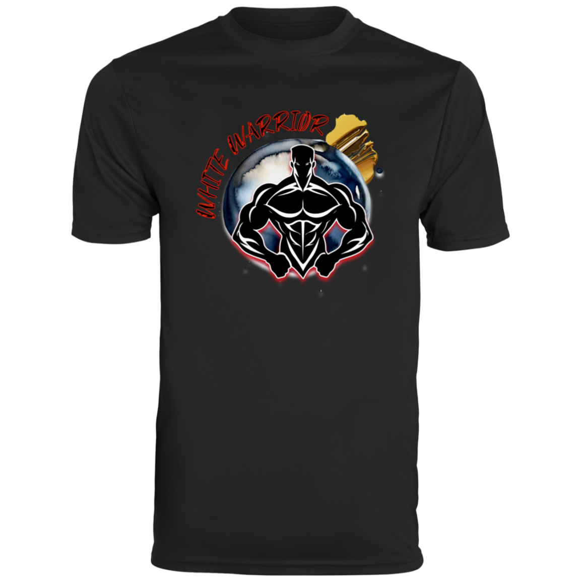 White Warrior 790 Men's Moisture-Wicking Tee