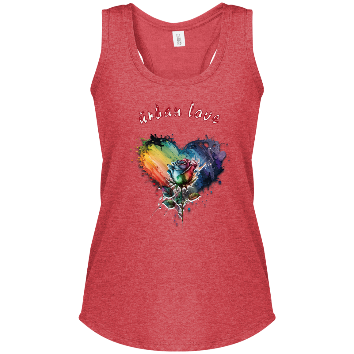 Urban Love Women's Perfect Tri Racerback Tank