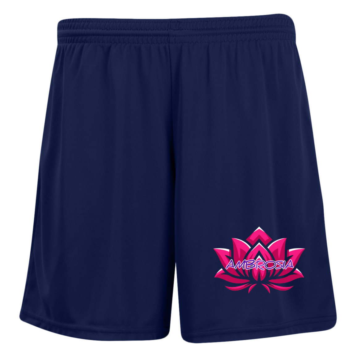 Ambrosia Ladies' Moisture-Wicking 7 inch Inseam Training Shorts