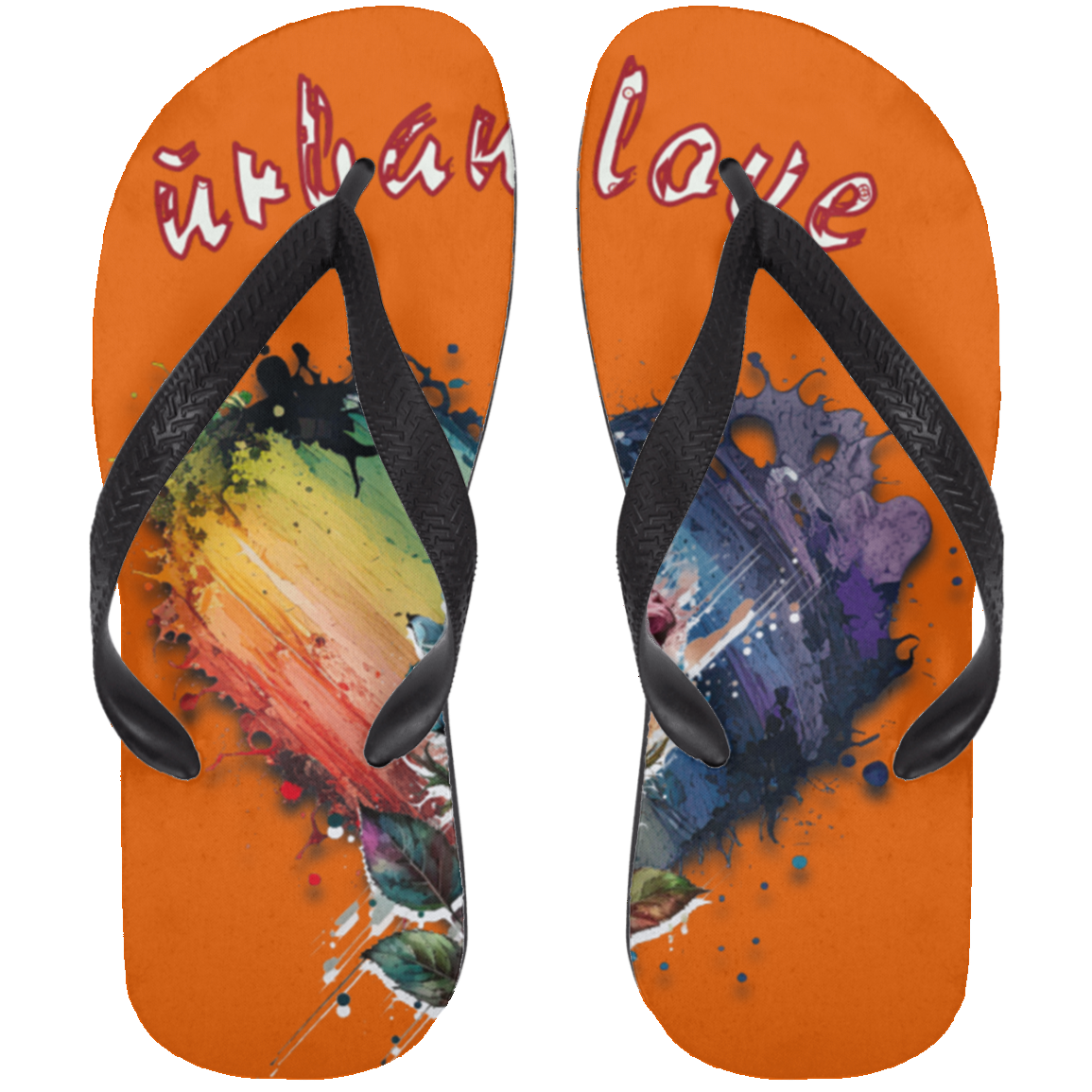 Urban Love Adult Flip Flops