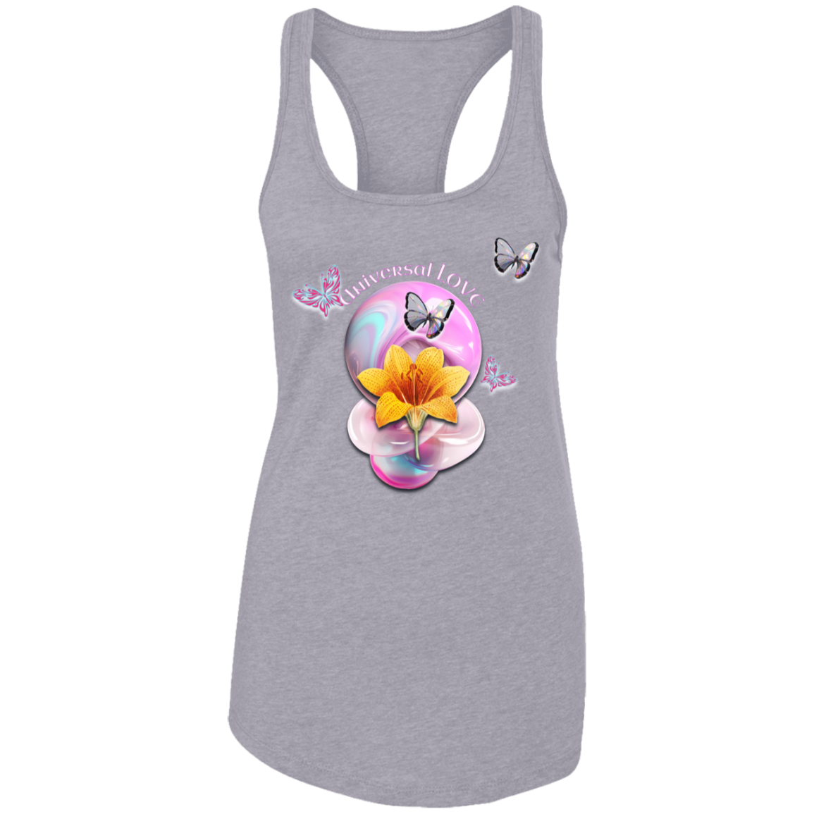 Universal Love Ladies Ideal Racerback Tank