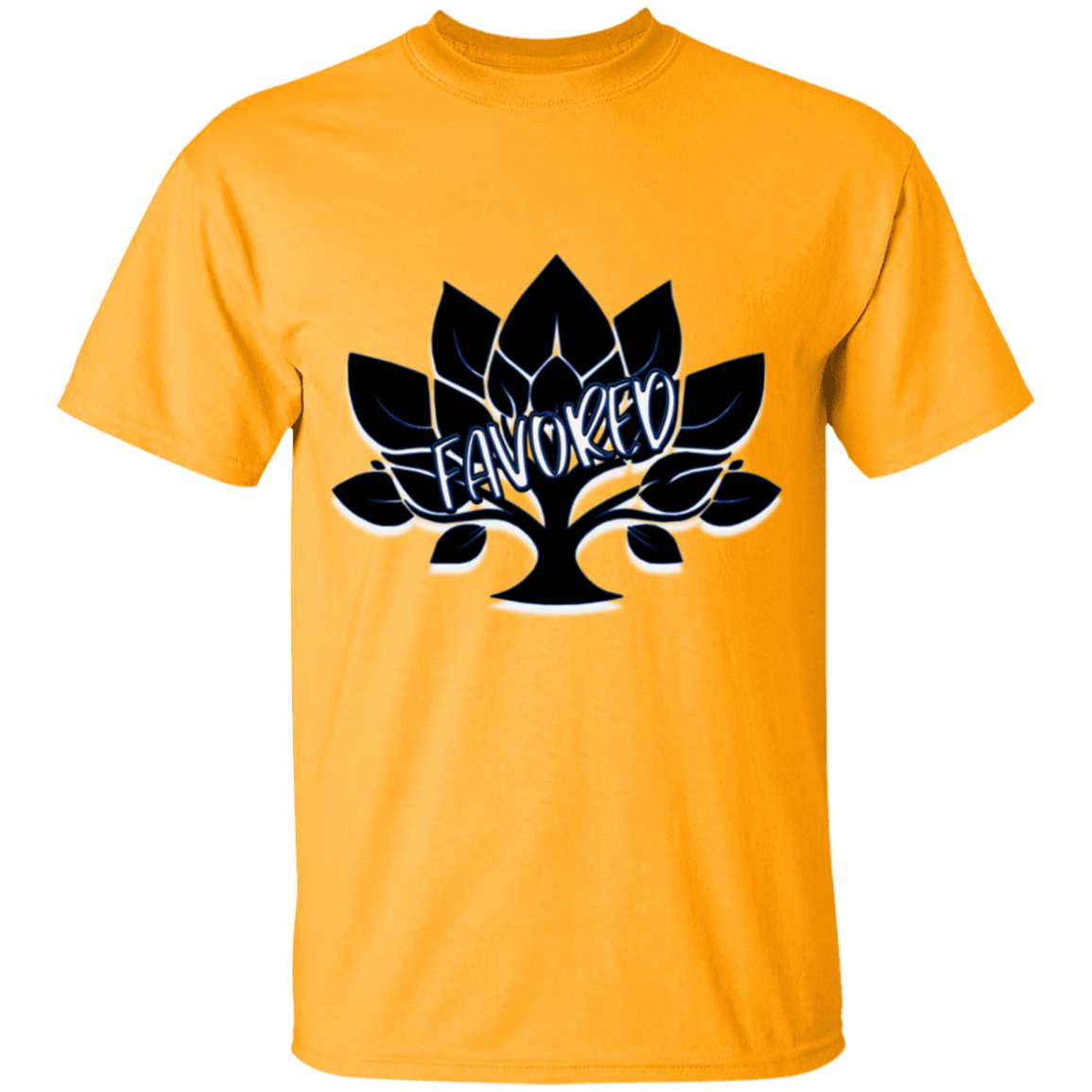 Favored Blue Youth 5.3 oz 100% Cotton T-Shirt