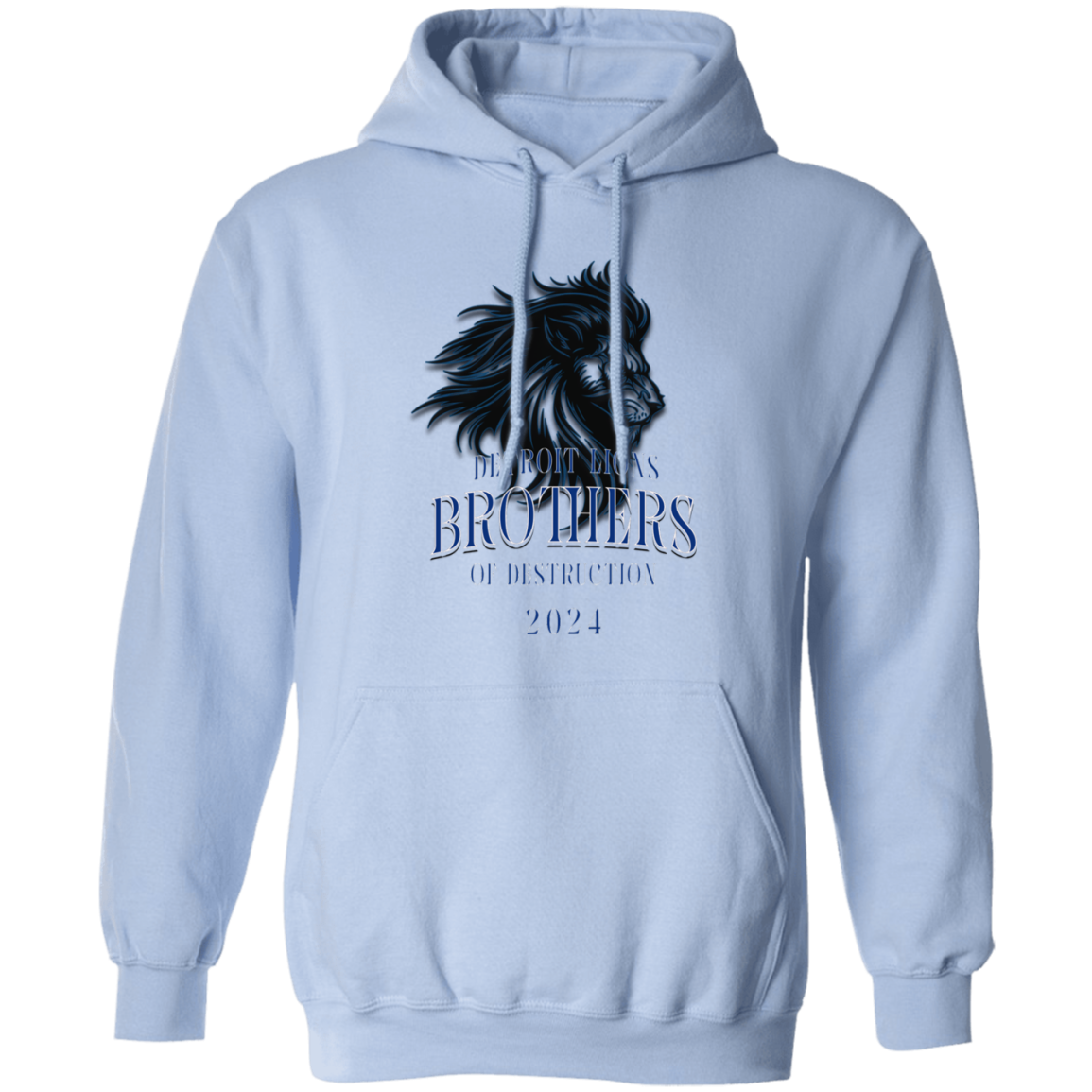 Detroit Lions Brothers of Destruction Gildan Pullover Hoodie