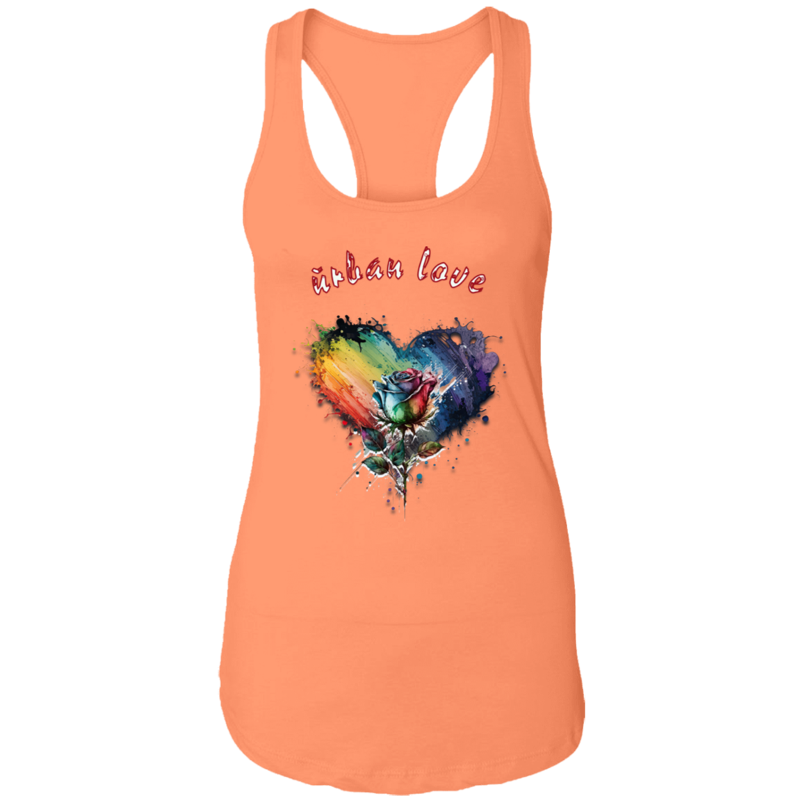 Urban Love Ladies Ideal Racerback Tank Top