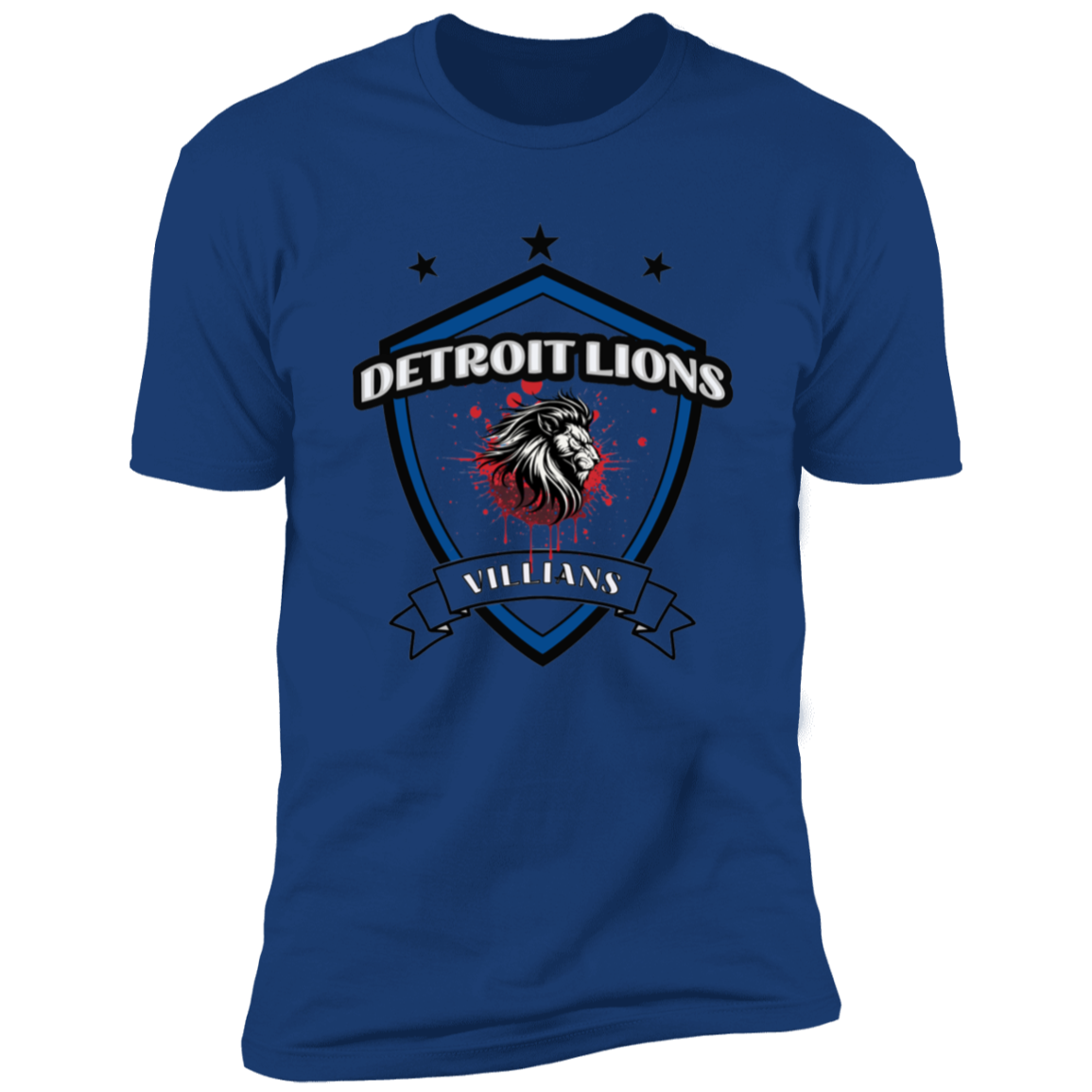Detroit Lions Villian Premium Short Sleeve T-Shirt