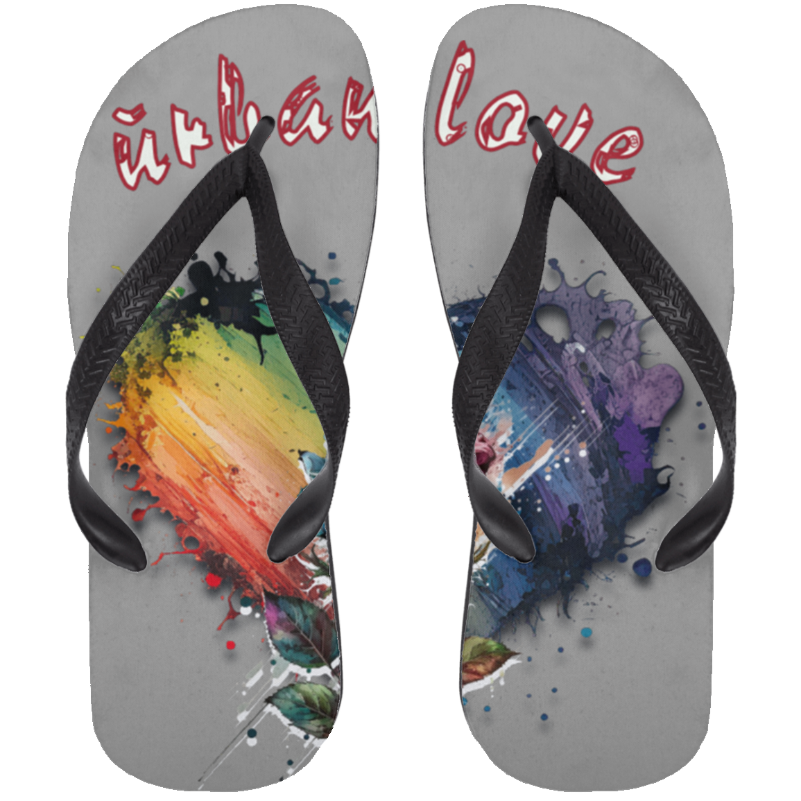 Urban Love Adult Flip Flops