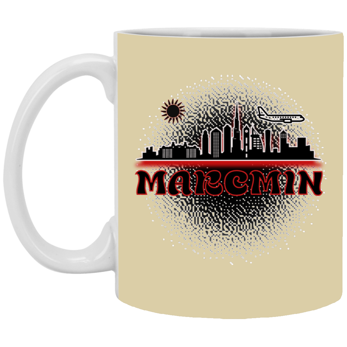 Marcmin 11oz White Mug