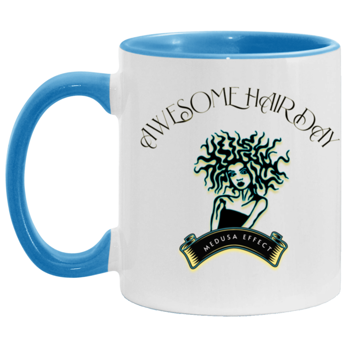 Awesome Hair Day 11oz Accent Mug
