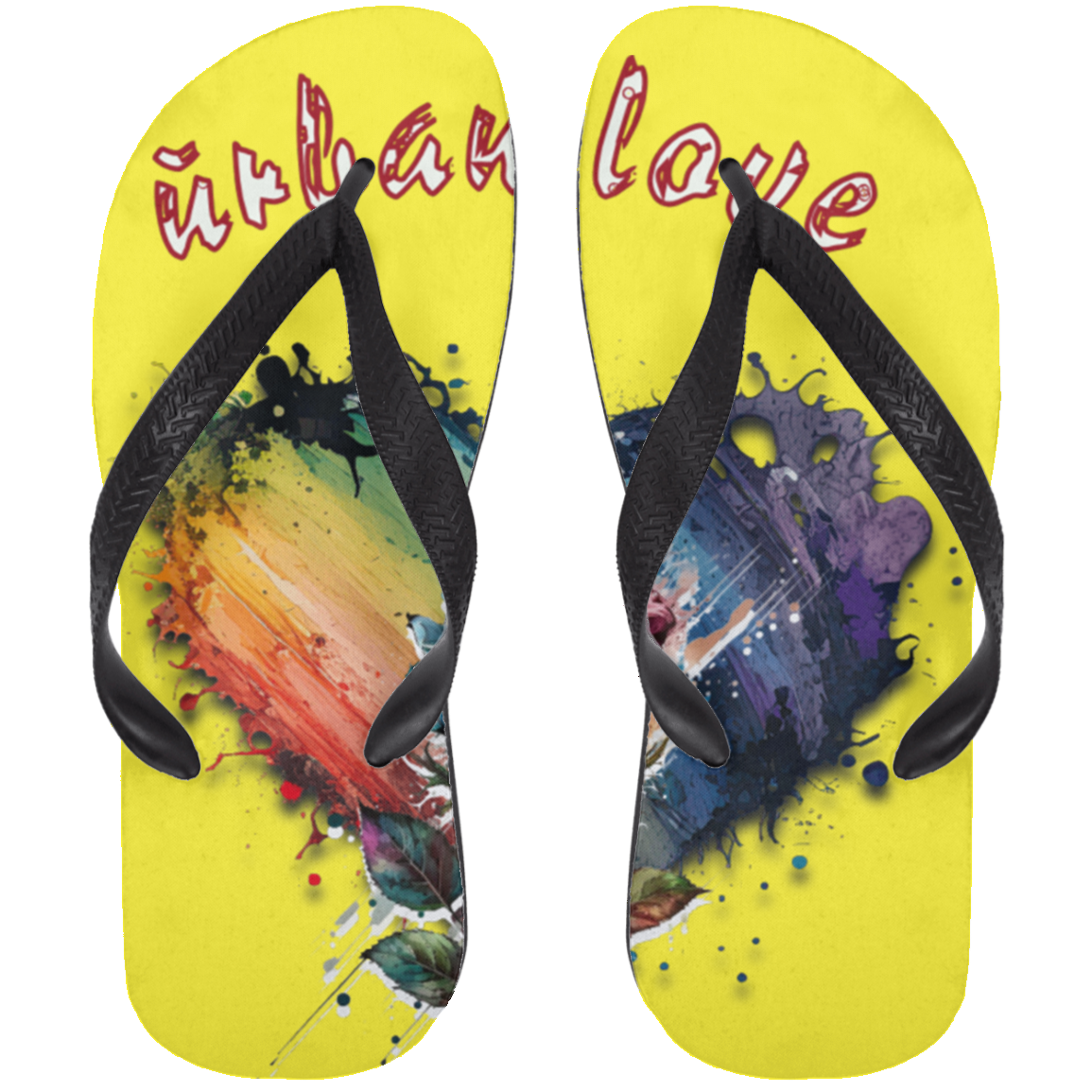 Urban Love Adult Flip Flops