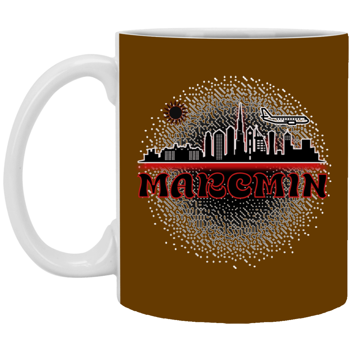 Marcmin 11oz White Mug