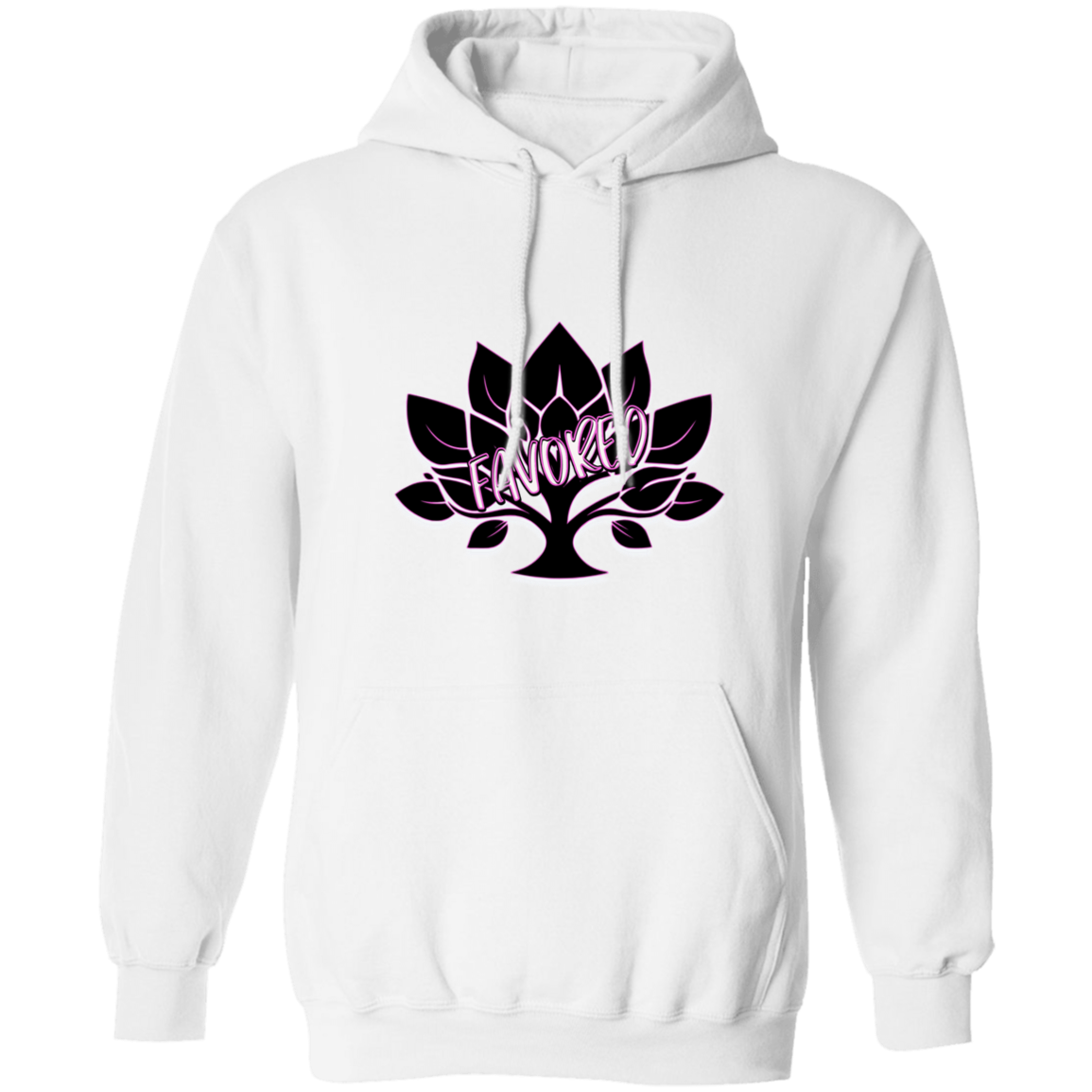 Pink Favored Gildan Unisex Pullover Hoodie