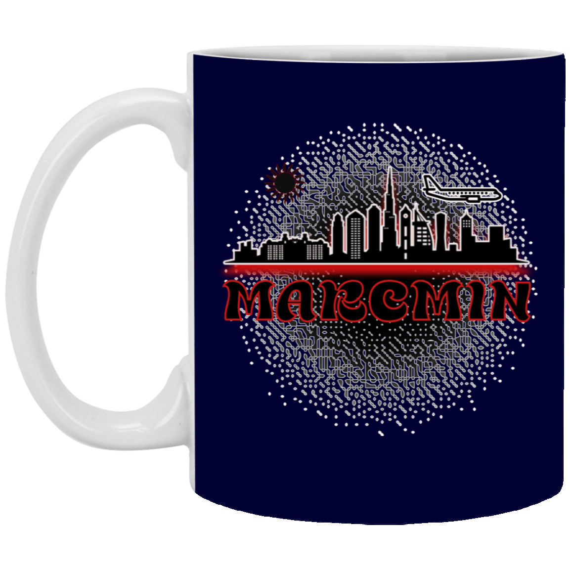 Marcmin 11oz White Mug