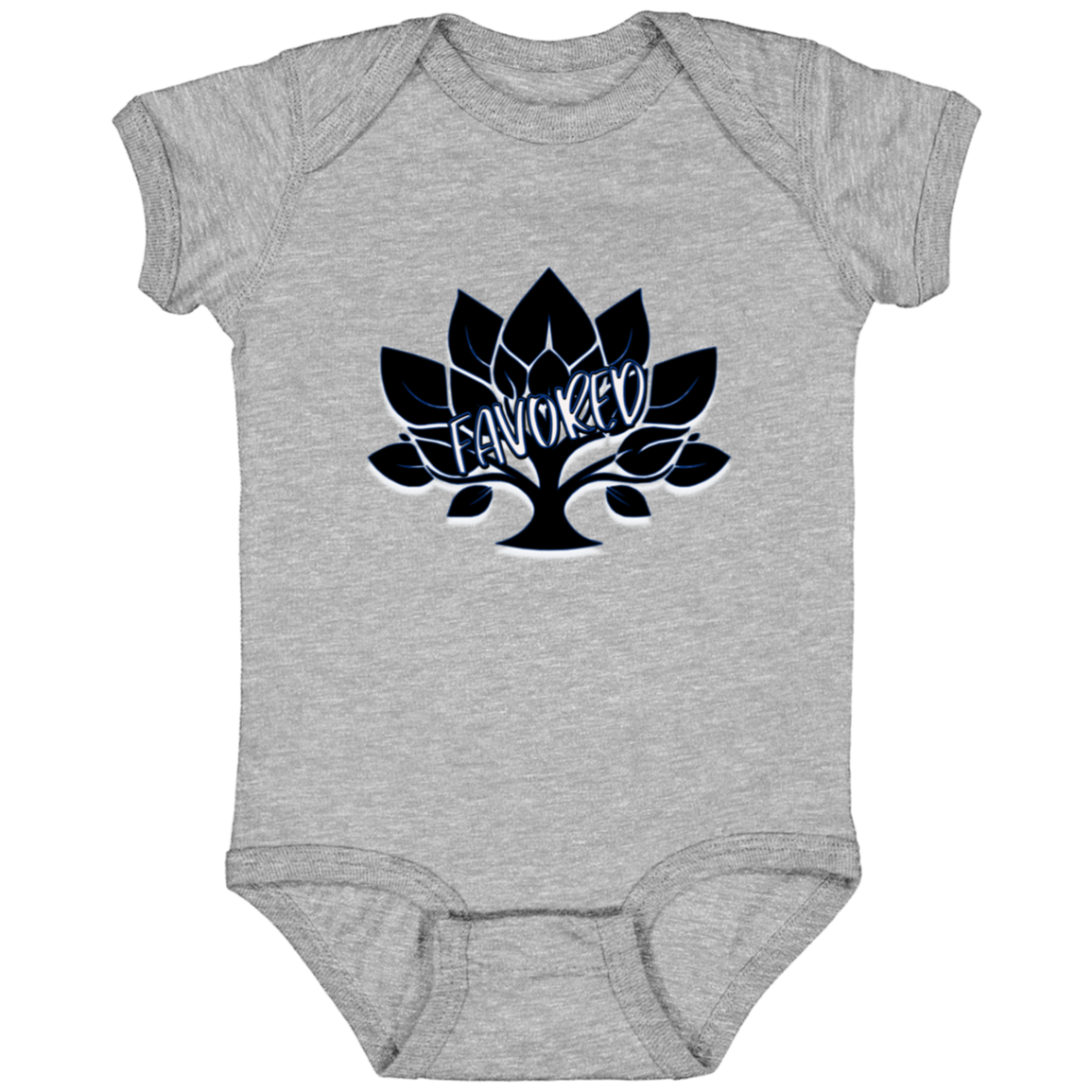 Blue Favored Infant Onesie Jersey Bodysuit