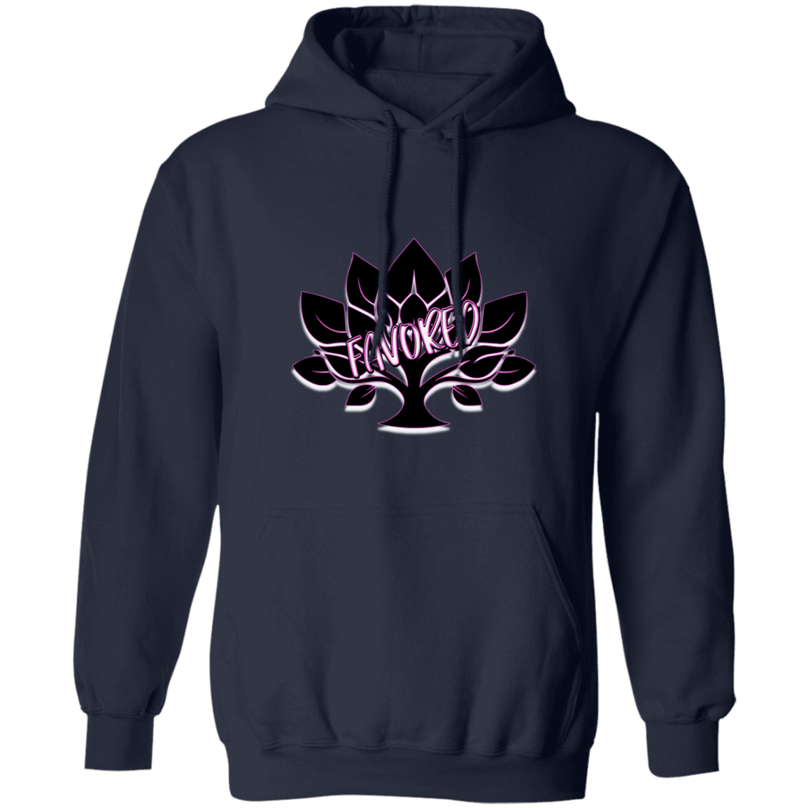 Pink Favored Gildan Unisex Pullover Hoodie