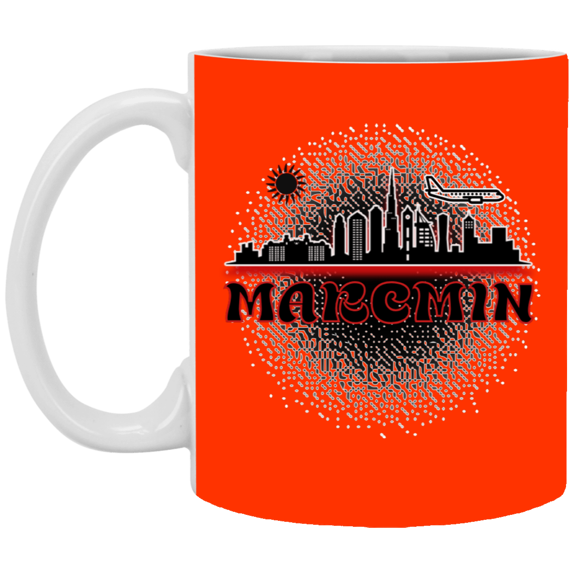Marcmin 11oz White Mug