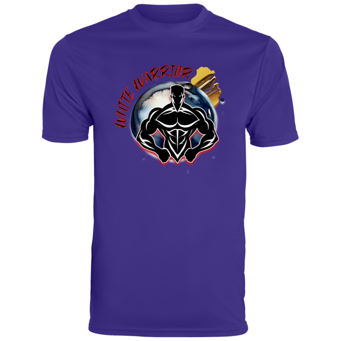 White Warrior 790 Men's Moisture-Wicking Tee
